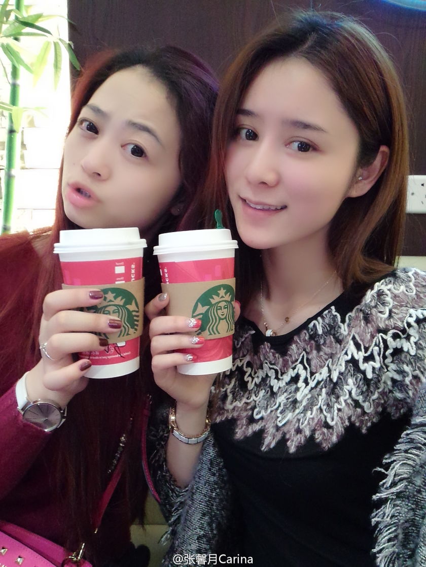 Chinajoy嫩模张馨月Carina 微博套图下载