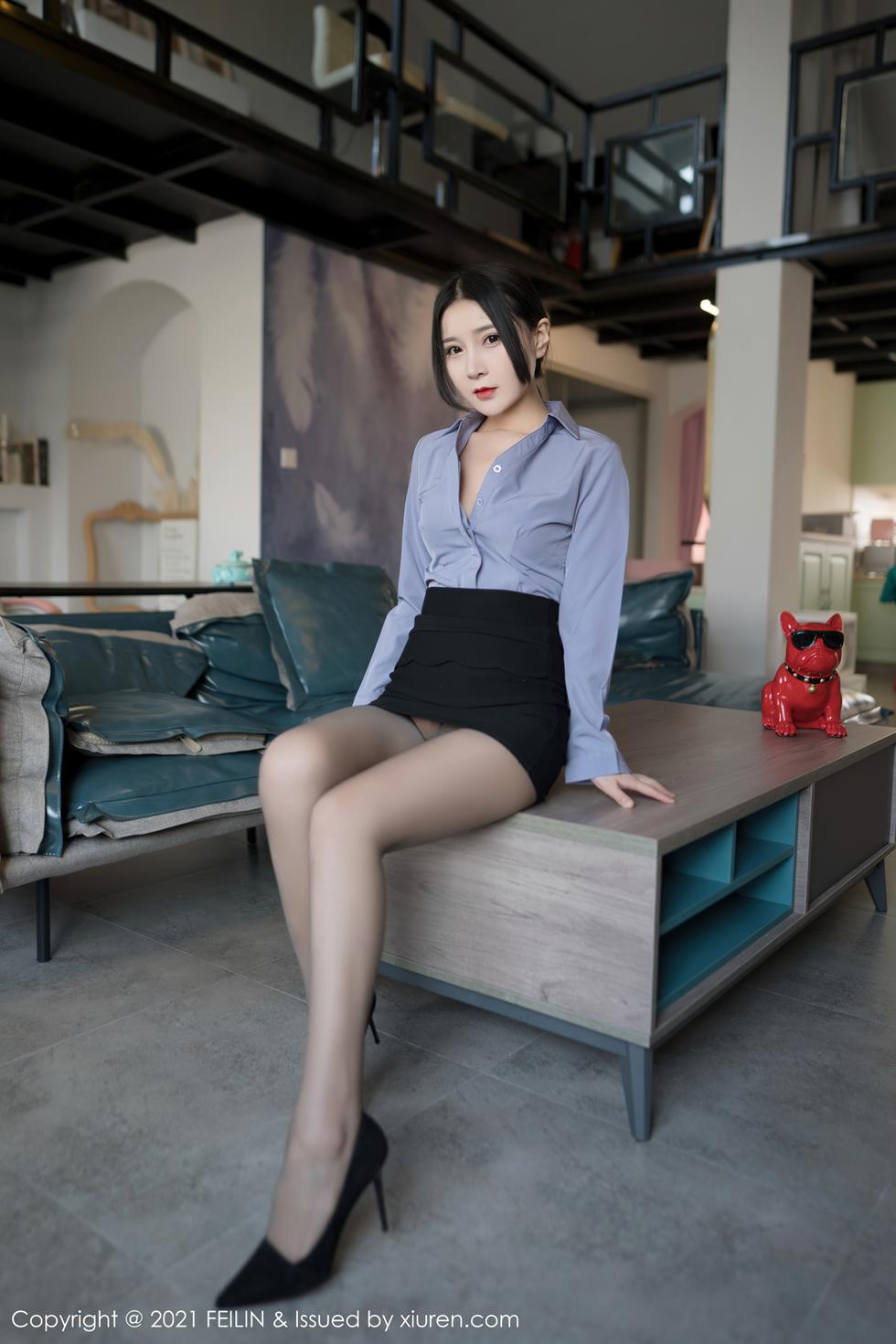 [FEILIN嗲囡囡] 2021.01.19 No.369 林煊煊 [44+1P]