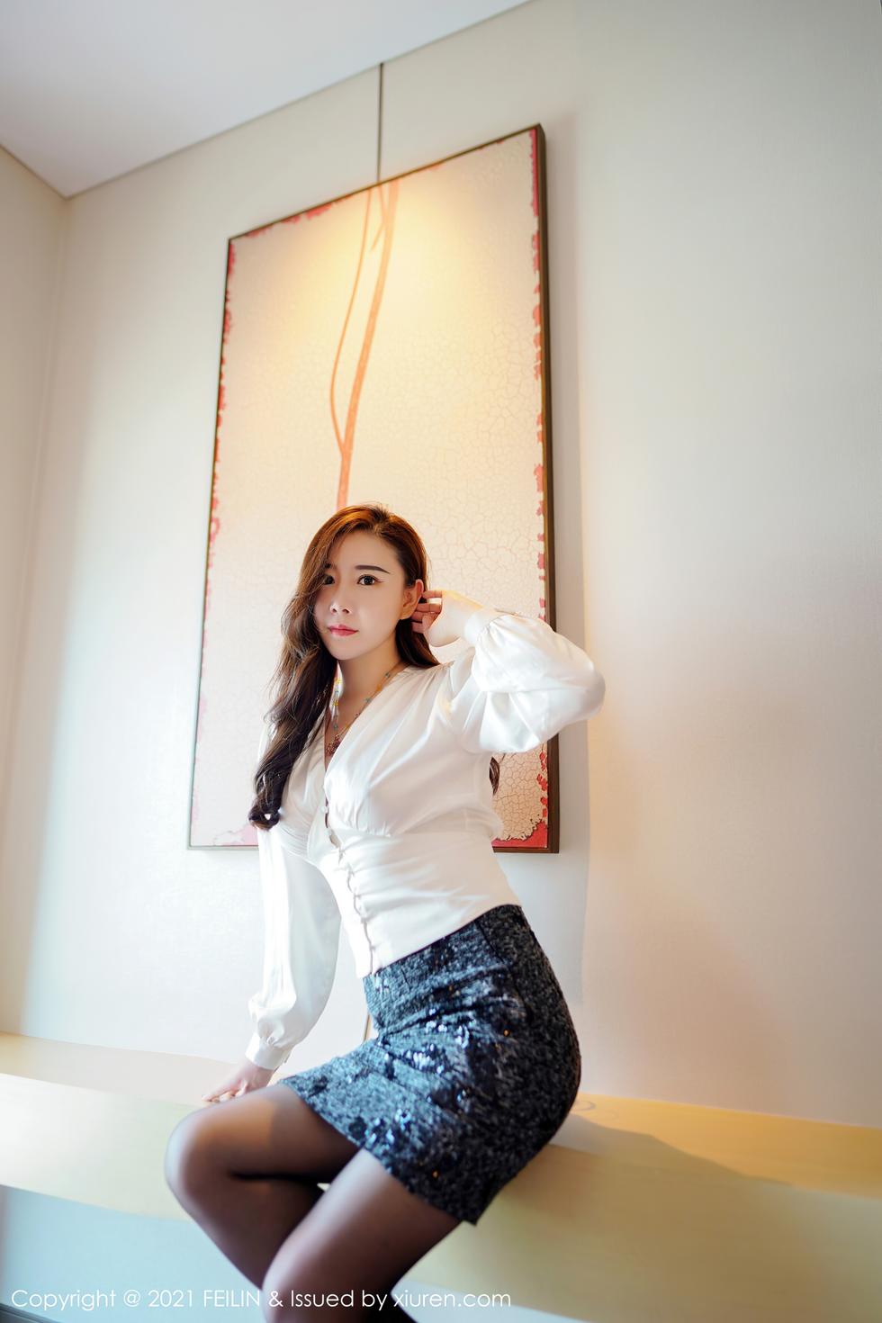 [FEILIN嗲囡囡] 2021.07.05 VOL.400 王婉悠Queen [51+1P]