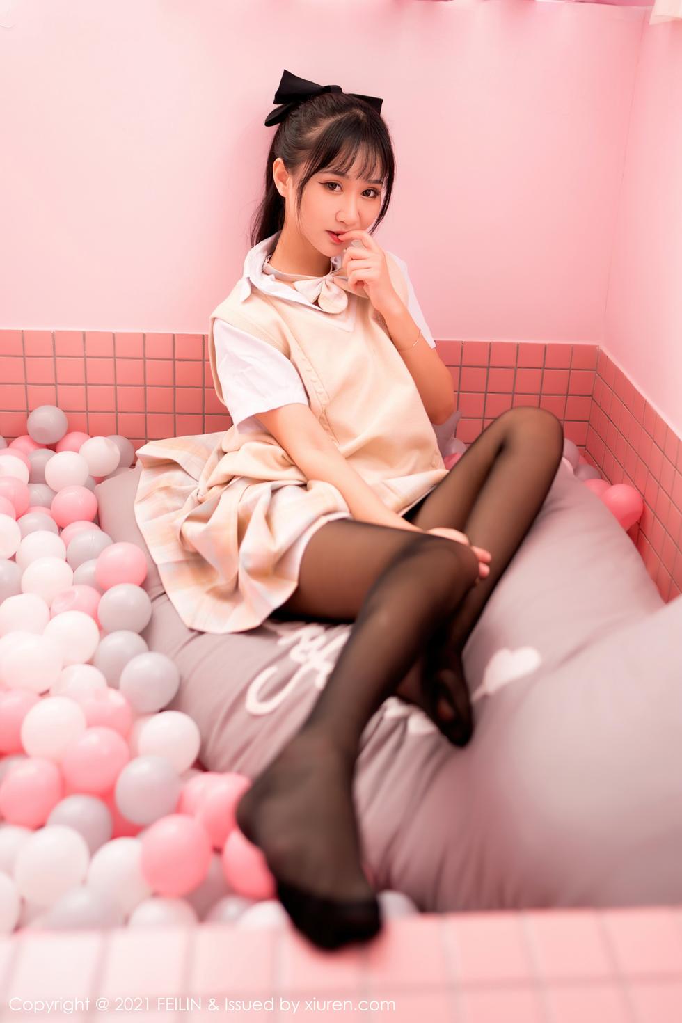 [FEILIN嗲囡囡] 2021.10.28 VOL.417 小果冻儿 [70+1P]