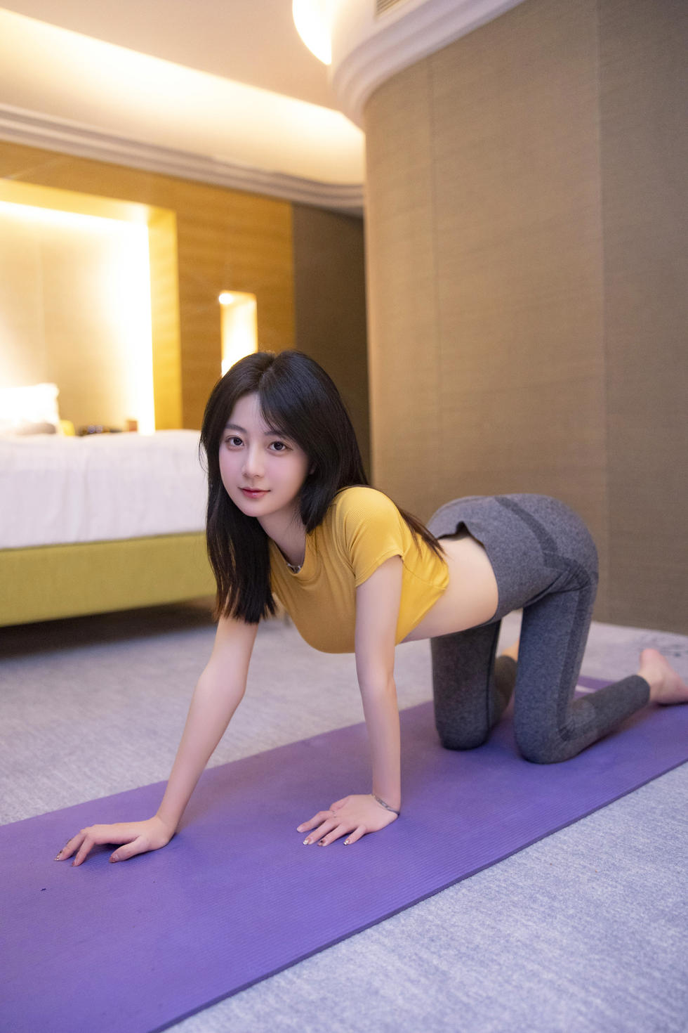 谢小蒽瑜伽的全原版写真