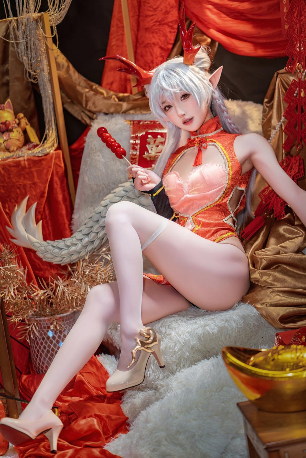 阿包也是兔娘  新春贺图 龙妹 [45P1V-1.24GB]