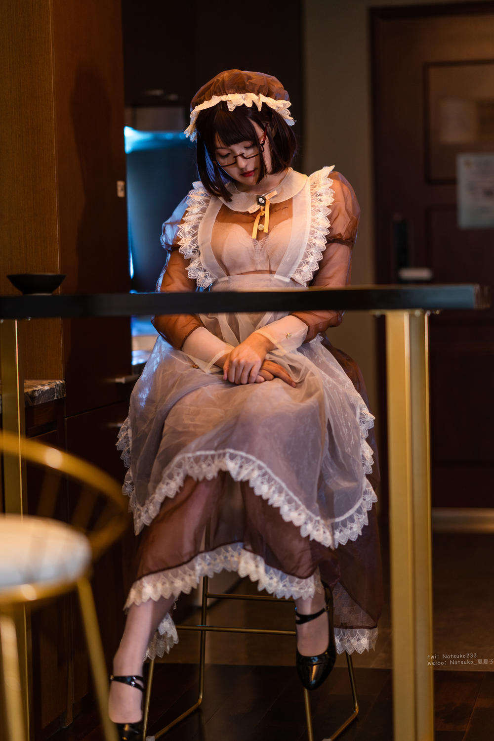 Natsuko夏夏子  透明女仆 [76P-844MB]