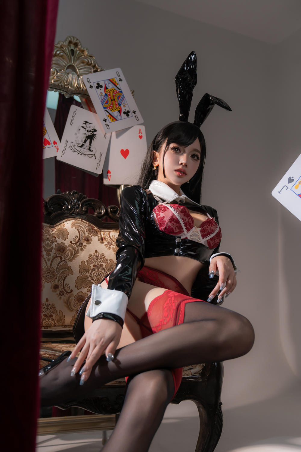 米线 - 生日贺图 兔女郎 [50P-439MB]