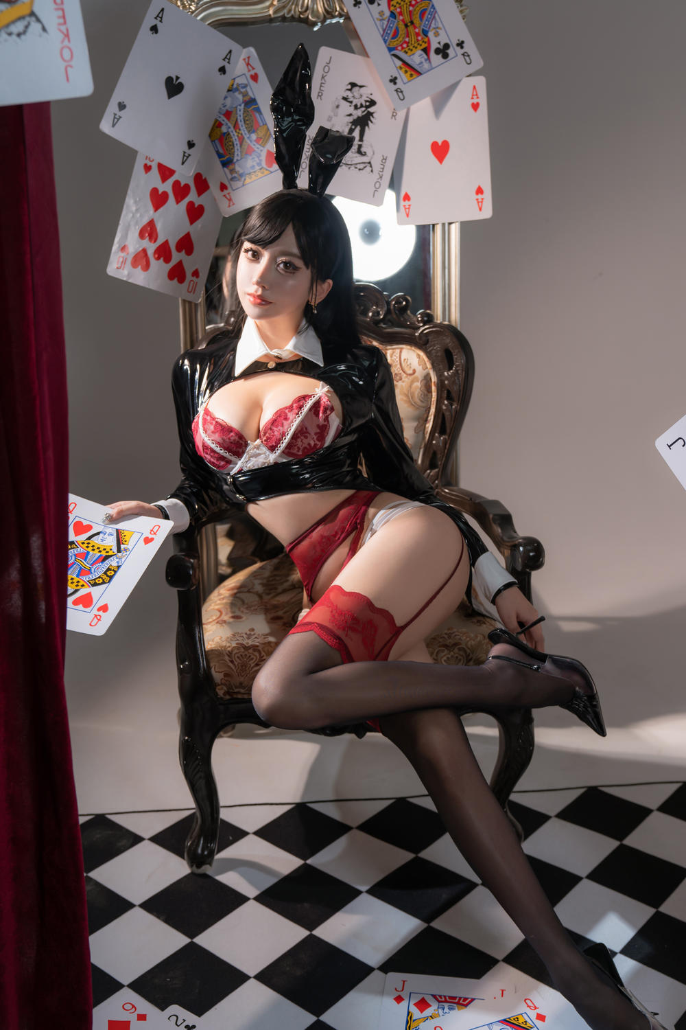 米线 - 生日贺图 兔女郎 [50P-439MB]