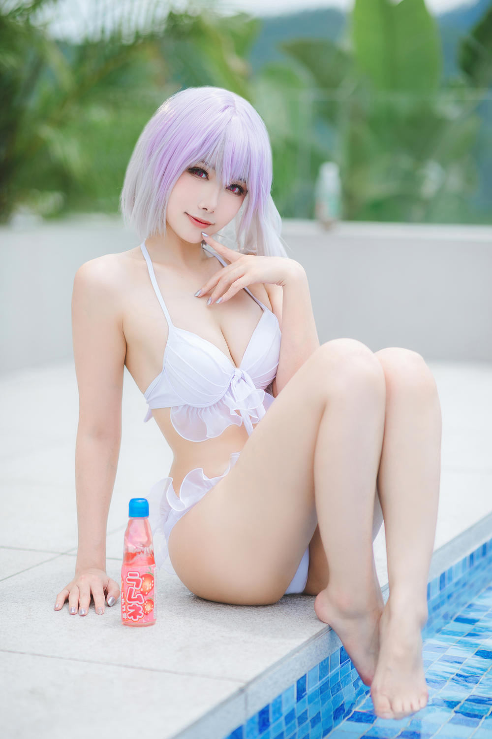Momoko葵葵&瓜希酱  SSSS.GRIDMAN宝多六花&新条茜 泳装[85P-472MB]