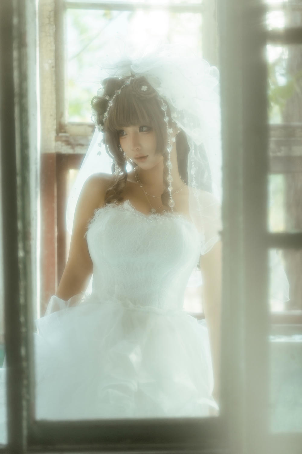 蠢沫沫 二月T2 婚纱[61P-680MB]