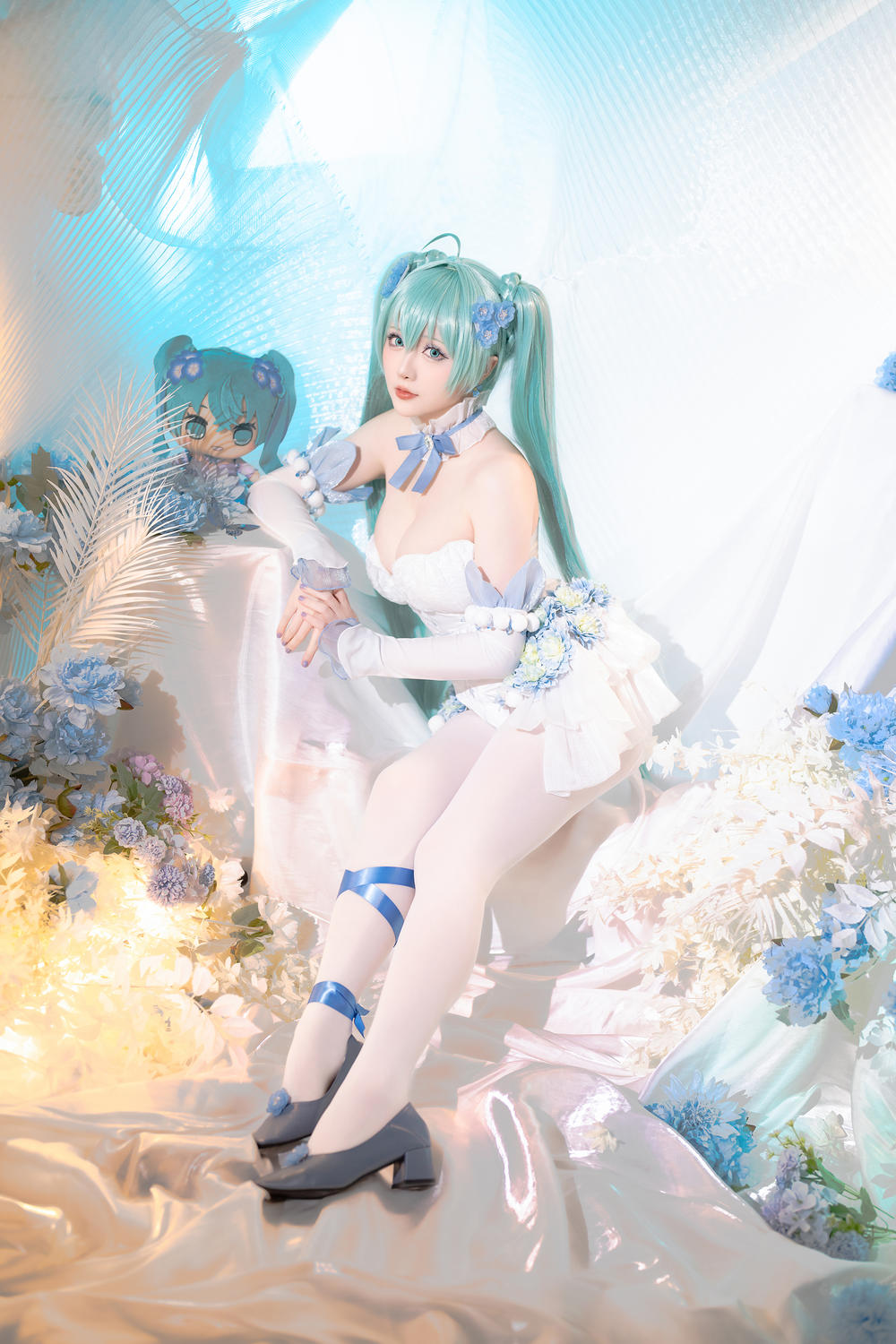 星之迟迟   初音未来 粉蝶花精灵 [54P1V-4.51GB]