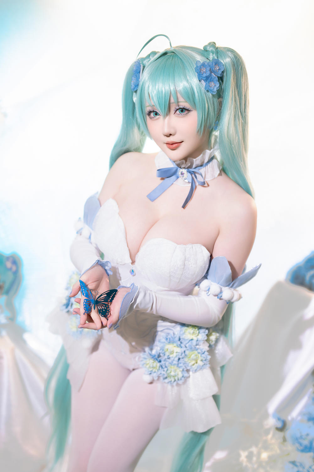 星之迟迟   初音未来 粉蝶花精灵 [54P1V-4.51GB]