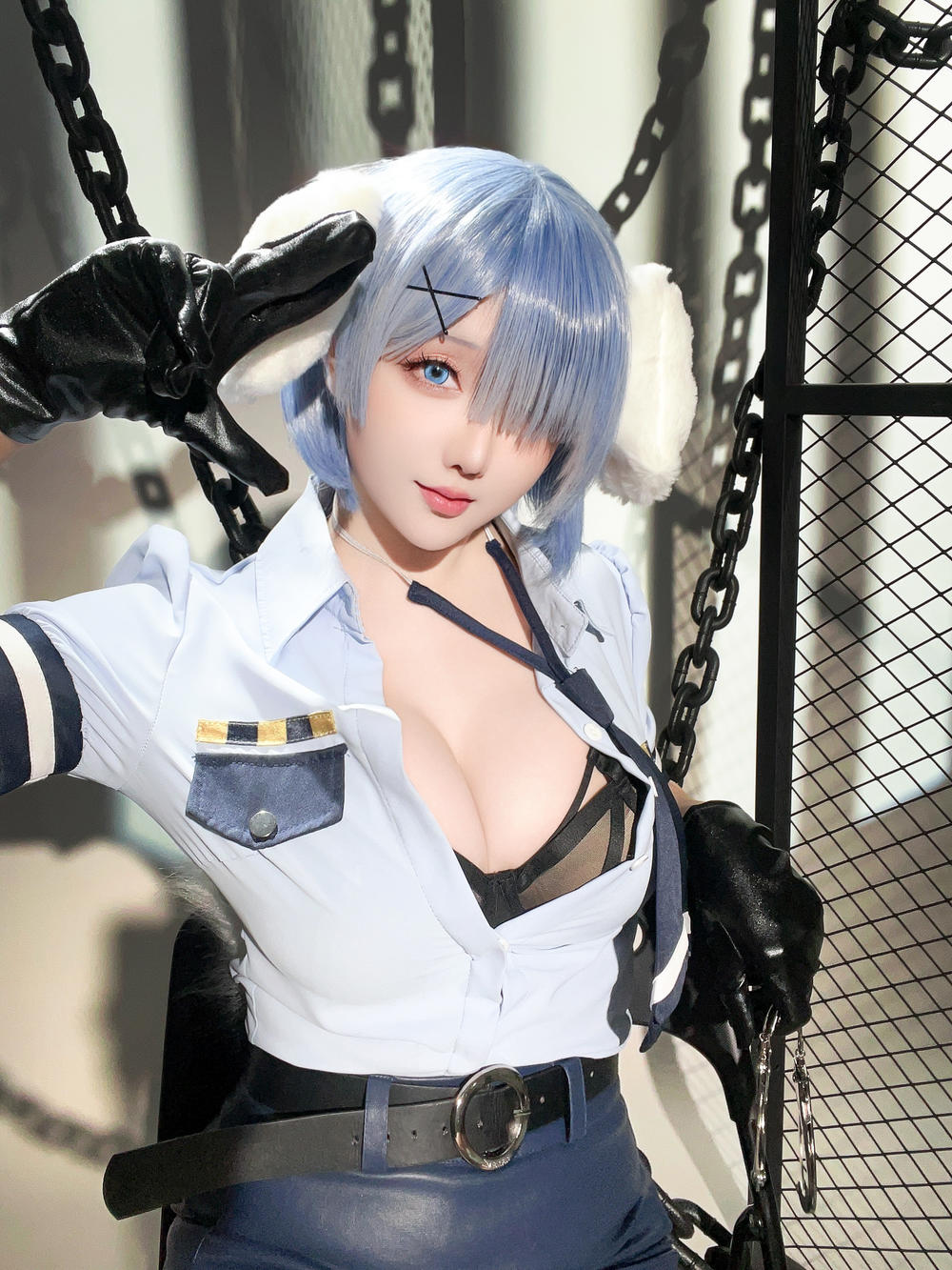 星之迟迟 2024年02月计划C RE0 蕾姆 狗耳警官 [101P1V-3.73GB]