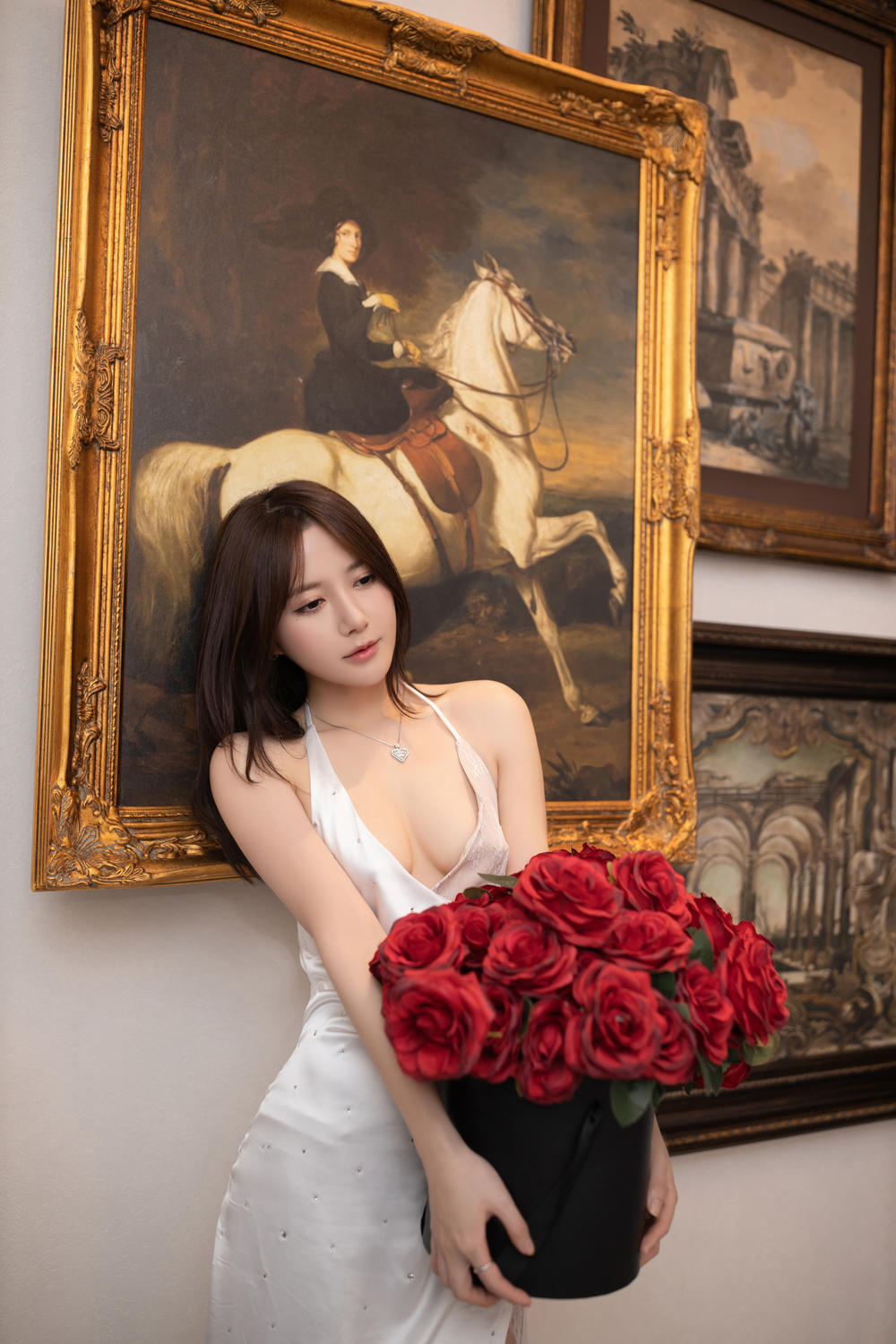 鱼子酱《白色礼服》原版写真 [123P-0.98G]