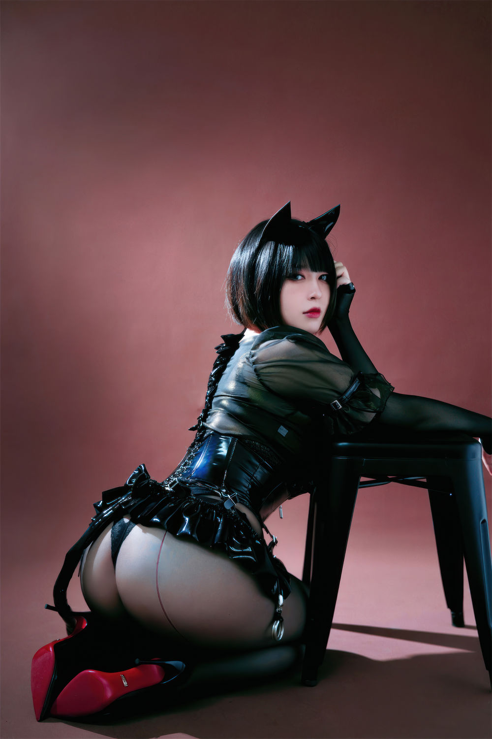 半半子 NO.069 黑猫NEKO[55P2V-485MB]
