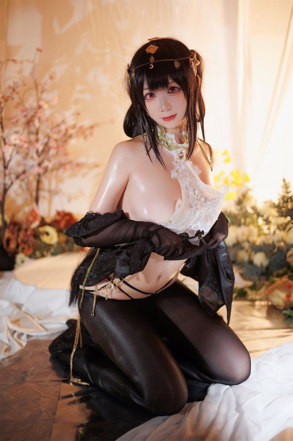 樱落酱 碧蓝航线 镇海潋滟水色 [32P-503MB]
