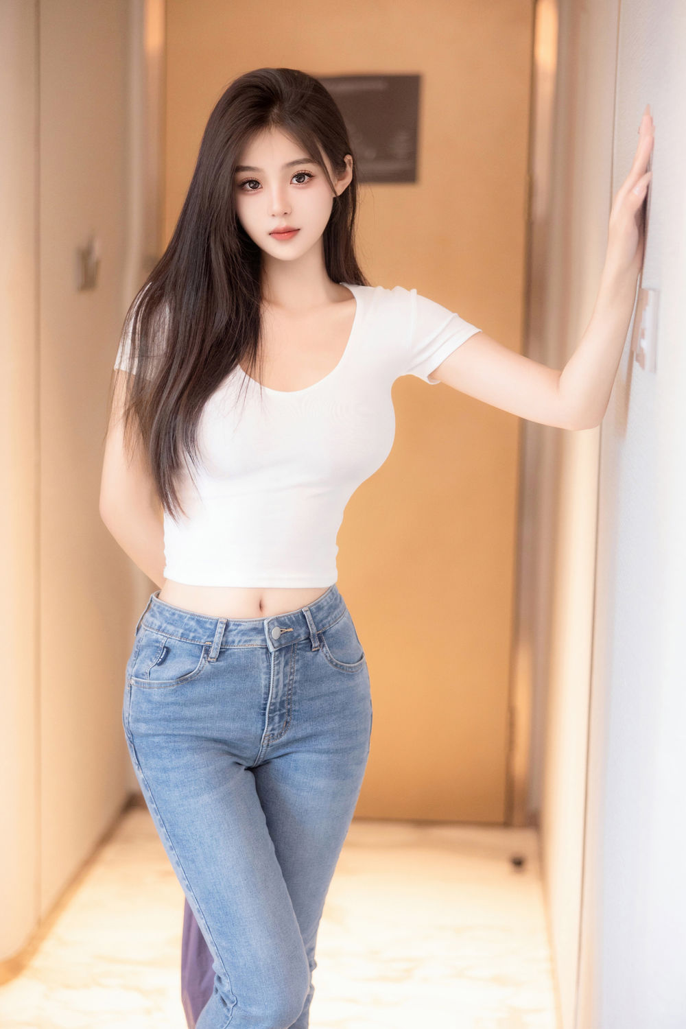 周周不吃香菜《简约牛仔裤》原版写真 [88P-413MB]