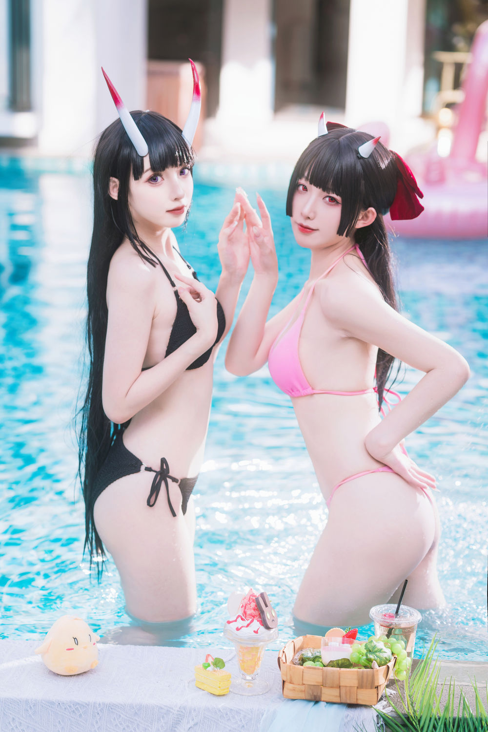 封疆疆v &祖木子 能代x酒匂泳装[86P-1.13GB]