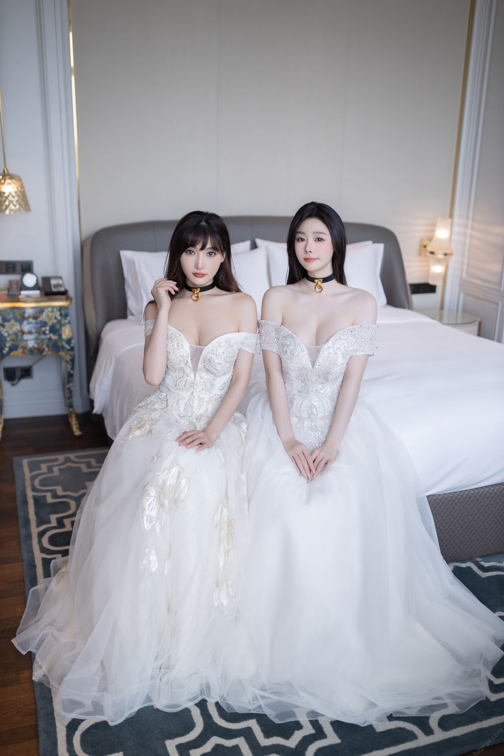 小逗逗 &陆萱萱《双人婚纱》原版写真 [100P-1.13G]