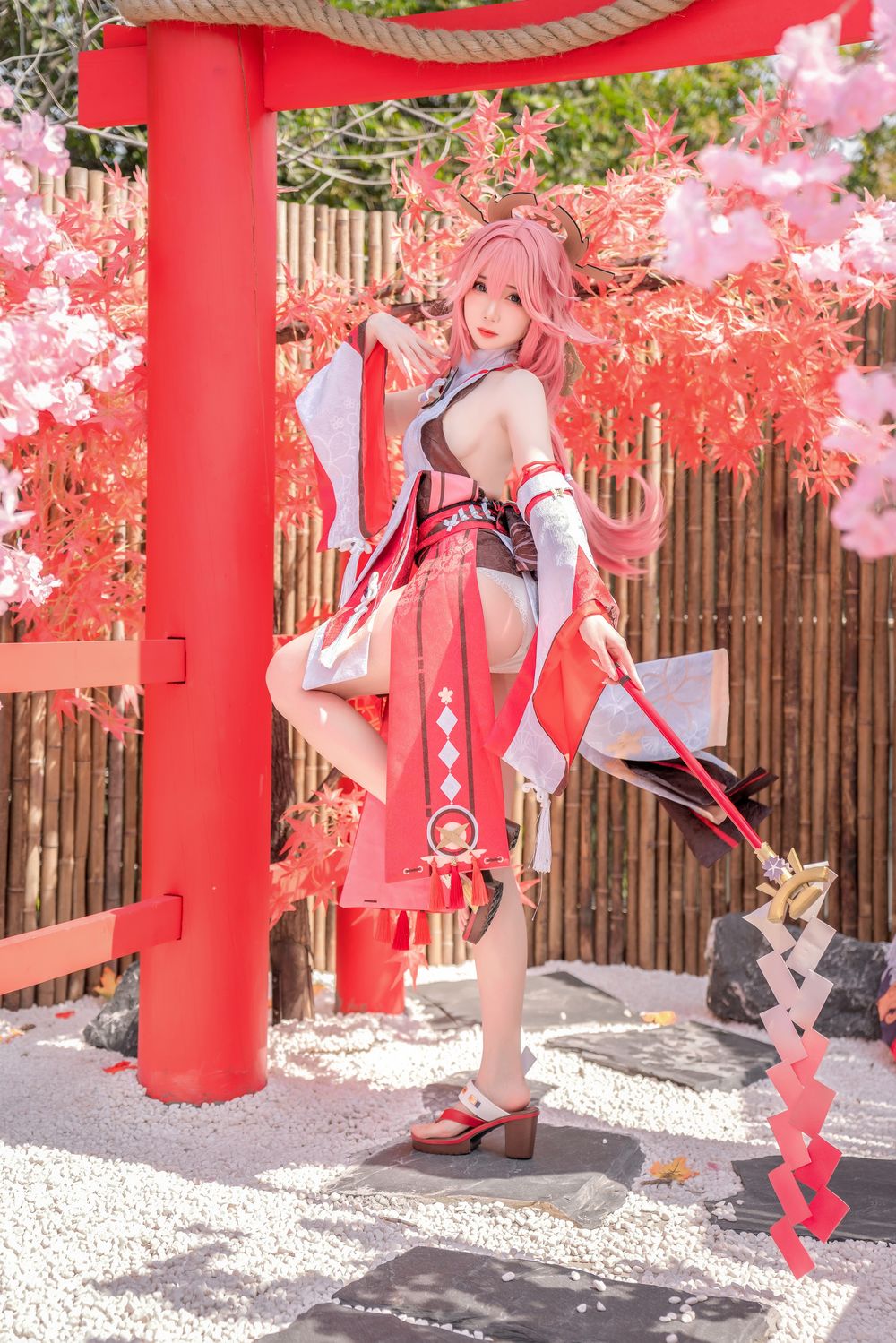 焖焖碳 八重神子 [15P-135MB]