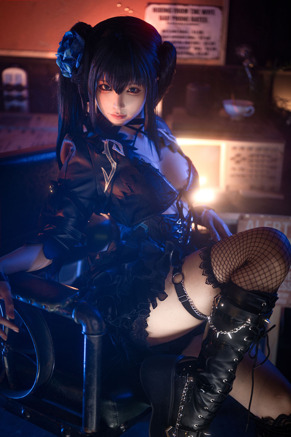 蠢沫沫 2024年会员《黑岩射手》 [36P-812MB]