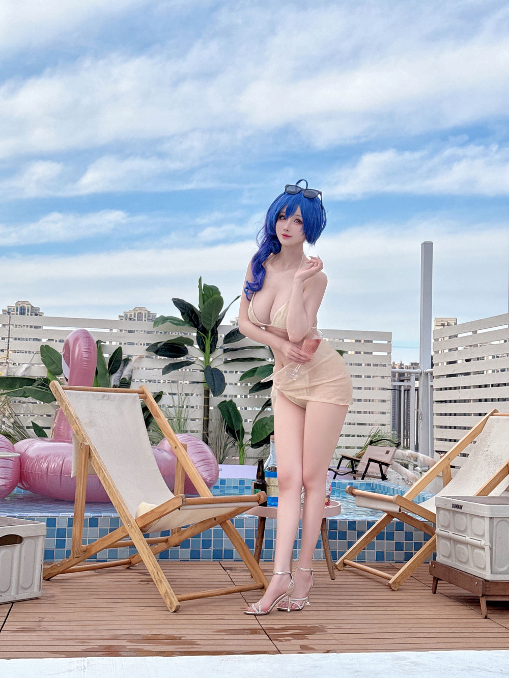 rioko凉凉子 NO.136 碧蓝航线 圣姨[40P-428MB]