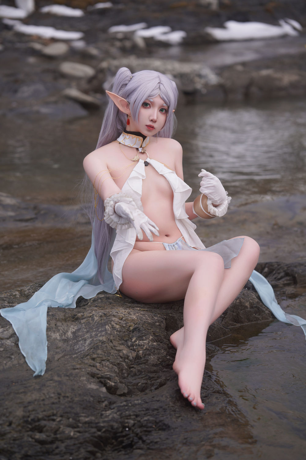 小和甜酒 NO.012 &橙风千雅 雪山 菲伦&芙莉莲 [88P-569MB]