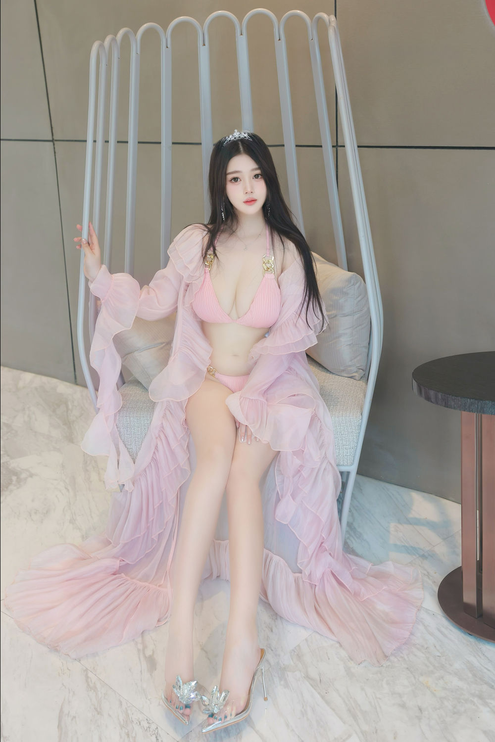 蛋蛋宝《粉色泳装比基尼》原版写真 [72P-485MB]