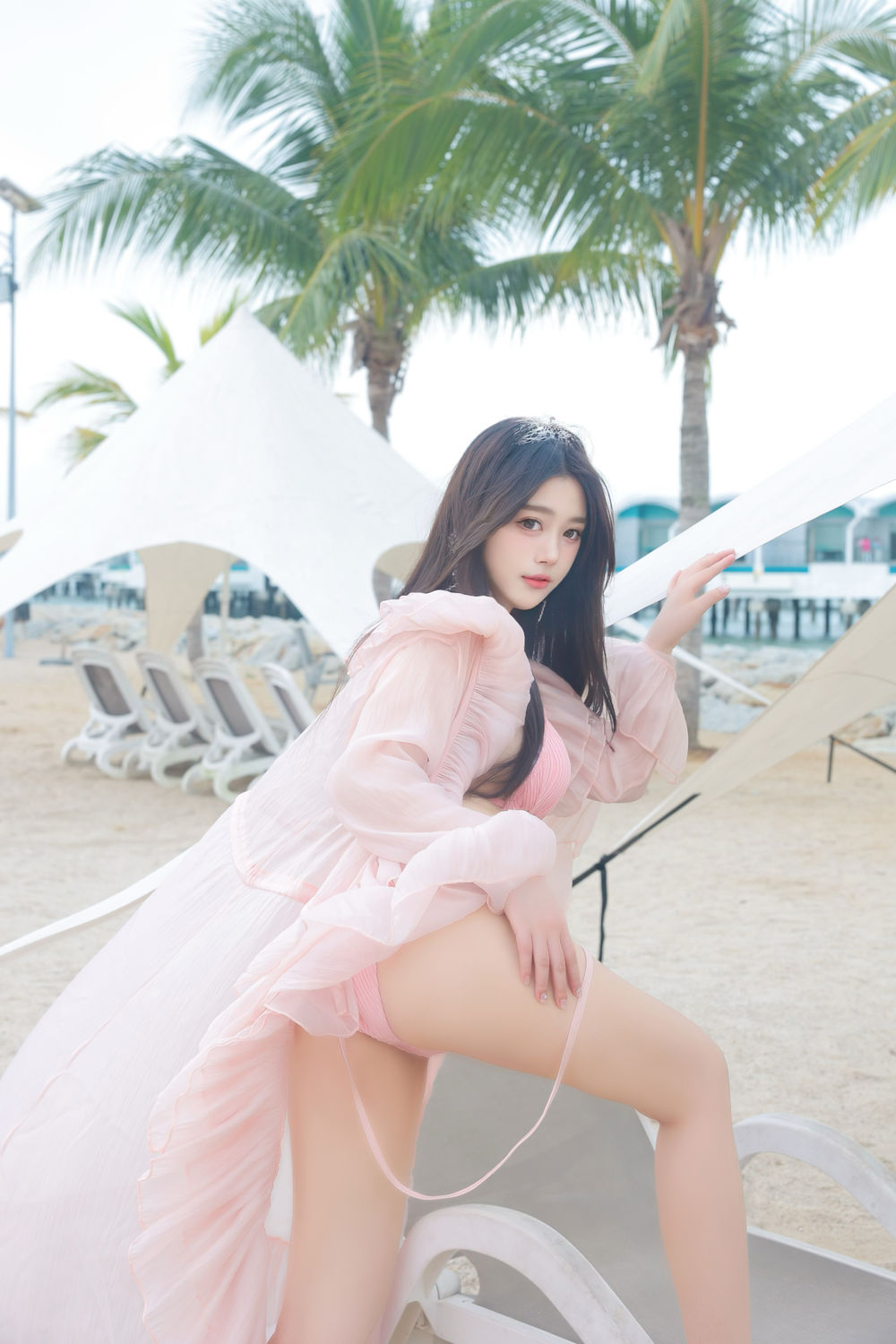 蛋蛋宝《粉色泳装比基尼》原版写真 [72P-485MB]